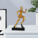 Maxbell Runner Statue Crafts Abstract Art Sculpture for Living Room Office Bookshelf Style A