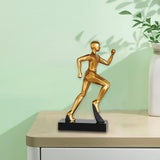 Maxbell Runner Statue Crafts Abstract Art Sculpture for Living Room Office Bookshelf Style A
