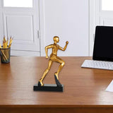 Maxbell Runner Statue Crafts Abstract Art Sculpture for Living Room Office Bookshelf Style A