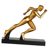 Maxbell Runner Statue Crafts Abstract Art Sculpture for Living Room Office Bookshelf Style B