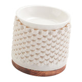 Maxbell Aroma Burner Stylish Ceramic Essential Oil Burner for Balcony Kitchen Garden