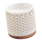 Maxbell Aroma Burner Stylish Ceramic Essential Oil Burner for Balcony Kitchen Garden