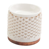 Maxbell Aroma Burner Stylish Ceramic Essential Oil Burner for Balcony Kitchen Garden