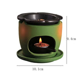 Maxbell Essential Oil Burner Censer Scented Wax Melt Burner for Office Balcony Porch