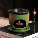 Maxbell Essential Oil Burner Censer Scented Wax Melt Burner for Office Balcony Porch