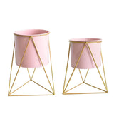 Maxbell Iron Plant Stand Art Display Stand Flower Pot for Multiple Plant Patios Home