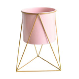 Maxbell Iron Plant Stand Art Display Stand Flower Pot for Multiple Plant Patios Home