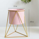 Maxbell Iron Plant Stand Art Display Stand Flower Pot for Multiple Plant Patios Home