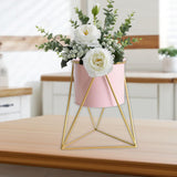 Maxbell Iron Plant Stand Art Display Stand Flower Pot for Multiple Plant Patios Home