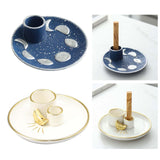 Maxbell Palo Santo Holder Portable SAGE Incense Holder for Fireplace Farmhouse Hotel A