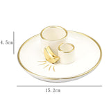 Maxbell Palo Santo Holder Portable SAGE Incense Holder for Fireplace Farmhouse Hotel B