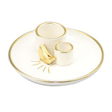 Maxbell Palo Santo Holder Portable SAGE Incense Holder for Fireplace Farmhouse Hotel B