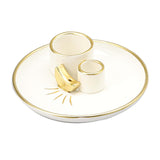 Maxbell Palo Santo Holder Portable SAGE Incense Holder for Fireplace Farmhouse Hotel B