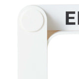 Maxbell Flip Signs Desk Decor Office Gift Crafts Feelings Signs with Emotional Words White