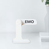 Maxbell Flip Signs Desk Decor Office Gift Crafts Feelings Signs with Emotional Words White