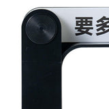 Maxbell Flip Signs Desk Decor Office Gift Crafts Feelings Signs with Emotional Words Black