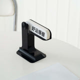 Maxbell Flip Signs Desk Decor Office Gift Crafts Feelings Signs with Emotional Words Black