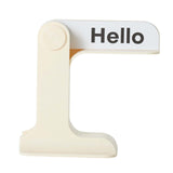 Maxbell Flip Signs Desk Decor Office Gift Crafts Feelings Signs with Emotional Words Milk White