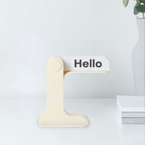 Maxbell Flip Signs Desk Decor Office Gift Crafts Feelings Signs with Emotional Words Milk White