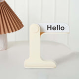 Maxbell Flip Signs Desk Decor Office Gift Crafts Feelings Signs with Emotional Words Milk White