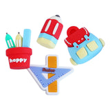 Maxbell Mini Silicone Desk Figurines Art Ornament for Home Living Room Car Dashboard