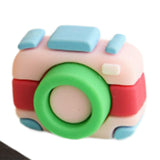 Maxbell Mini Silicone Desk Figurines Art Ornament for Home Living Room Car Dashboard