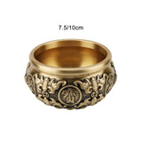 Maxbell Cornucopia Bowl Chinese Fortune Treasure Basin for Living Room Home Desktop