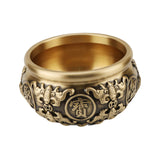 Maxbell Cornucopia Bowl Chinese Fortune Treasure Basin for Living Room Home Desktop