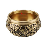 Maxbell Cornucopia Bowl Chinese Fortune Treasure Basin for Living Room Home Desktop