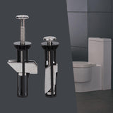 2x Toilet Seat Hinge Screws Replacement Maintenance Tool Toilet Repair Screw M5 without gasket