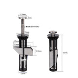 2x Toilet Seat Hinge Screws Replacement Maintenance Tool Toilet Repair Screw M5 without gasket