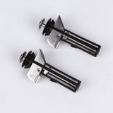 2x Toilet Seat Hinge Screws Replacement Maintenance Tool Toilet Repair Screw M5 without gasket