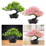 Maxbell Artificial Bonsai Tree Fake Bonsai Tree for Living Room Yard Desktop Display Green
