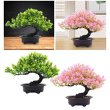 Maxbell Artificial Bonsai Tree Fake Bonsai Tree for Living Room Yard Desktop Display Green