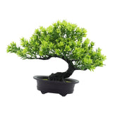 Maxbell Artificial Bonsai Tree Fake Bonsai Tree for Living Room Yard Desktop Display Green