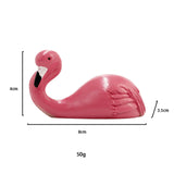 Maxbell Wall Hook Towel Hook Wall Hanger Wall Mounted Key Holder for Bag Robe Closet Flamingo