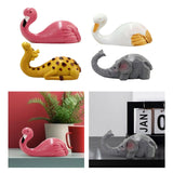 Maxbell Wall Hook Towel Hook Wall Hanger Wall Mounted Key Holder for Bag Robe Closet Flamingo