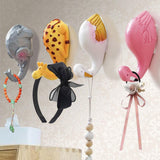 Maxbell Wall Hook Towel Hook Wall Hanger Wall Mounted Key Holder for Bag Robe Closet Flamingo