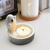 Maxbell Candle Cup Creative Ceramic Candle Holder for Farmhouse Living Room Bathroom