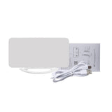 Maxbell Bedroom LED Alarm Clock Desk Clock Stylish for Desktop Apartment Living Room