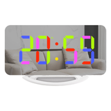 Maxbell Bedroom LED Alarm Clock Desk Clock Stylish for Desktop Apartment Living Room