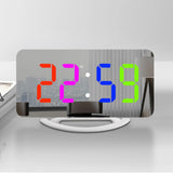 Maxbell Bedroom LED Alarm Clock Desk Clock Stylish for Desktop Apartment Living Room