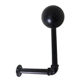 Maxbell Wig Display Stand Wall Mounted Removable Hat Rack for Salon Home Living Room