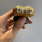 Maxbell Peanut Statue Collectible Creative Nut Sculpture for Bedroom Home Decoration