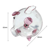 Maxbell Piggy Bank Pig Statue Ornament Festival Gift Money Saving Box for Adult Kids