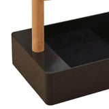 Maxbell Keys Storage Tray Japanese Style with Branch for Cufflinks Sundries Bracelet Black