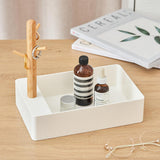 Maxbell Keys Storage Tray Japanese Style with Branch for Cufflinks Sundries Bracelet White
