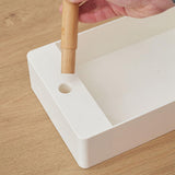 Maxbell Keys Storage Tray Japanese Style with Branch for Cufflinks Sundries Bracelet White