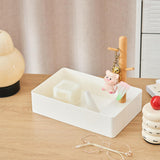 Maxbell Keys Storage Tray Japanese Style with Branch for Cufflinks Sundries Bracelet White