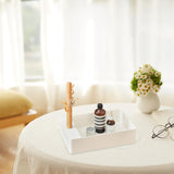 Maxbell Keys Storage Tray Japanese Style with Branch for Cufflinks Sundries Bracelet White